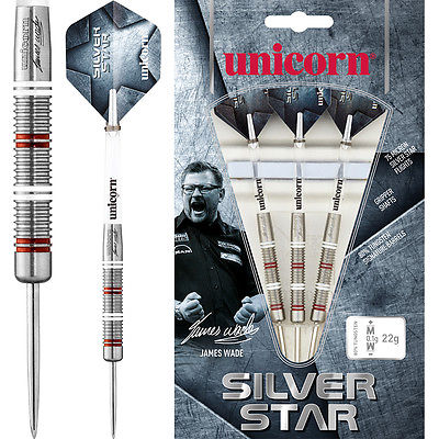 8781 -  Šipky Unicorn SILVERSTAR TUNGSTEN 80% WADE 24 gr. 