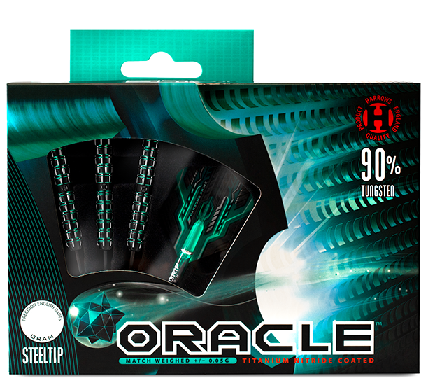 Šípky Harrows STEELTIP ORACLE 90% 23 gr.