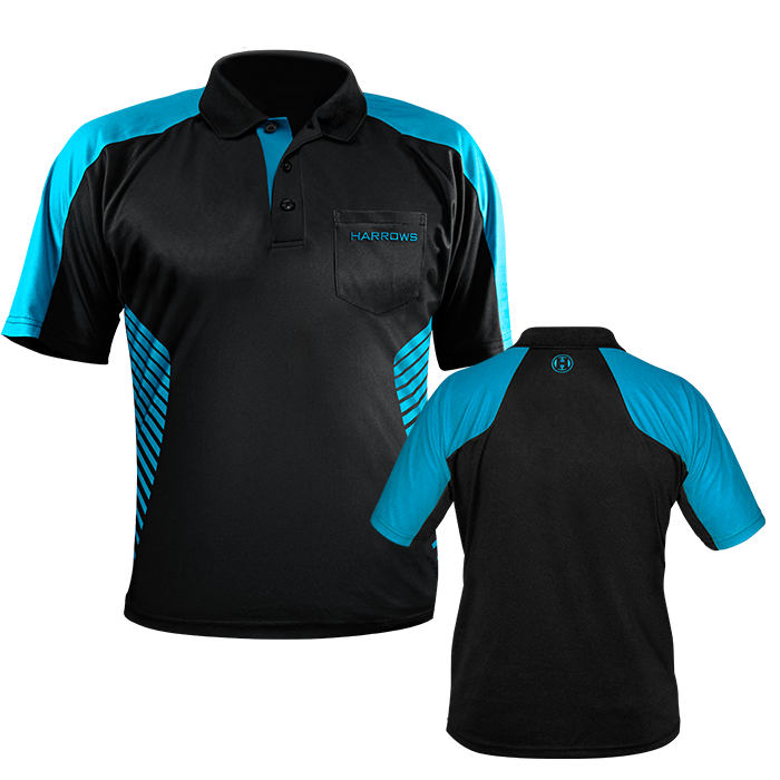 DRES HARROWS VIVID BLACK-AQUA veľkosť XL