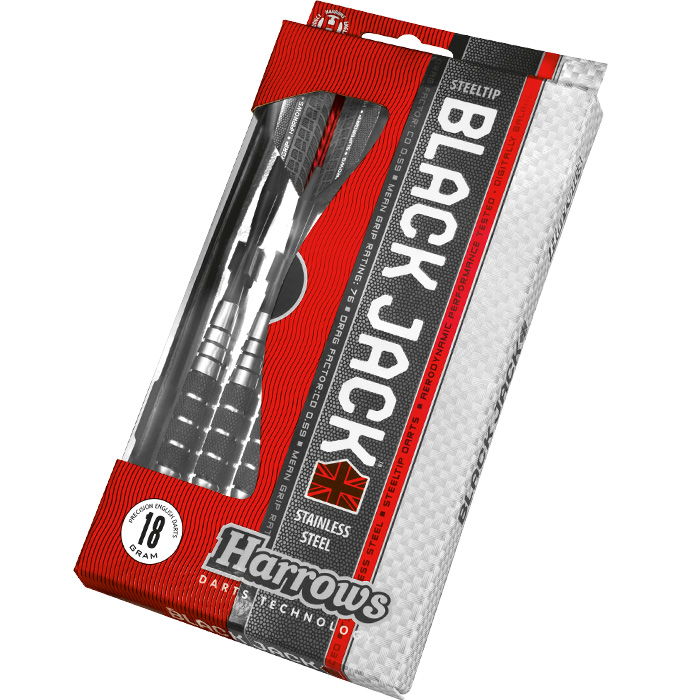 Šípky Harrows-STEELTIP BLACK JACK  20 gram