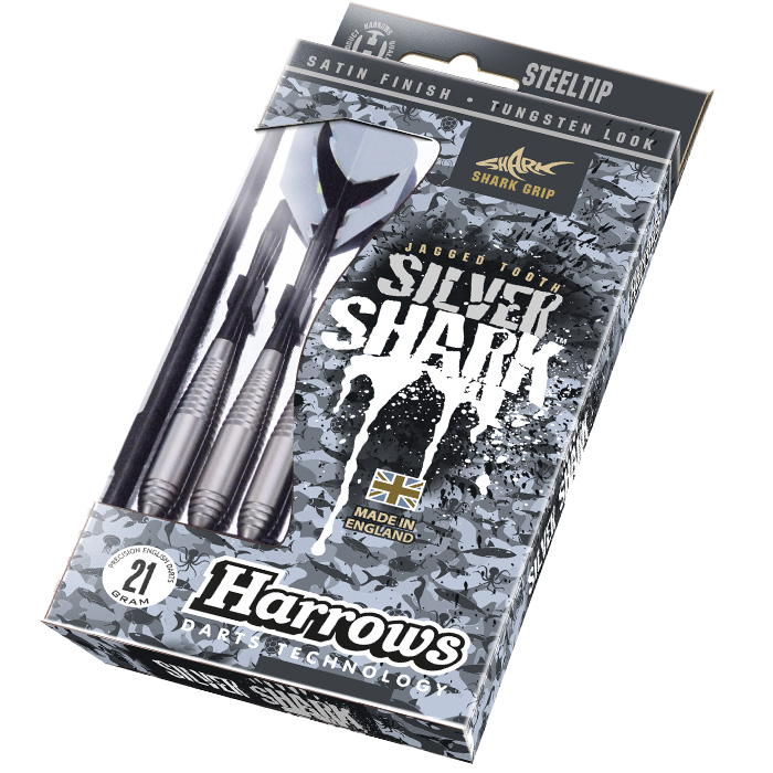 Šípky Harrows-STEELTIP SILVER SHARK  23 gram