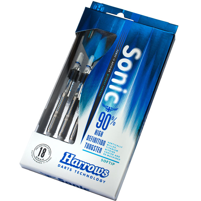 Šipky Harrows-SOFTIP SONIC-B 90% 18 gr. zľava 35% !!!