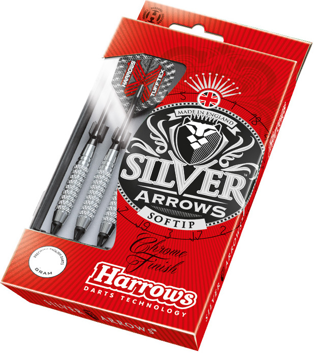 Šipky Harrows-SOFTIP SILVER ARROW 14 gK