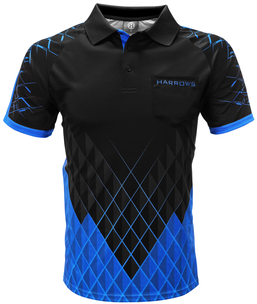 DRES HARROWS PARAGON BLACK-BLUE veľkosť XXL