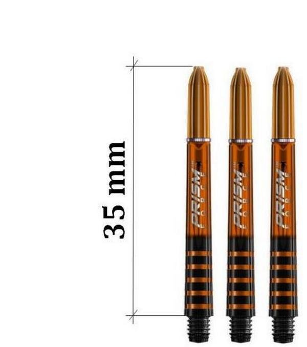7020-107 Násadky na šípky Winmau Prism oranžové 35 mm