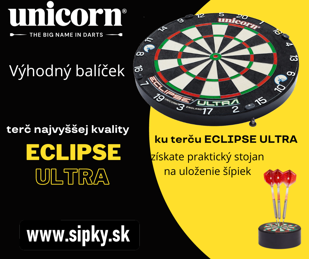 2 in 1 - BALIČEK TERČ ECLIPSE ULTRA + STOJAN NA ŠIPKY