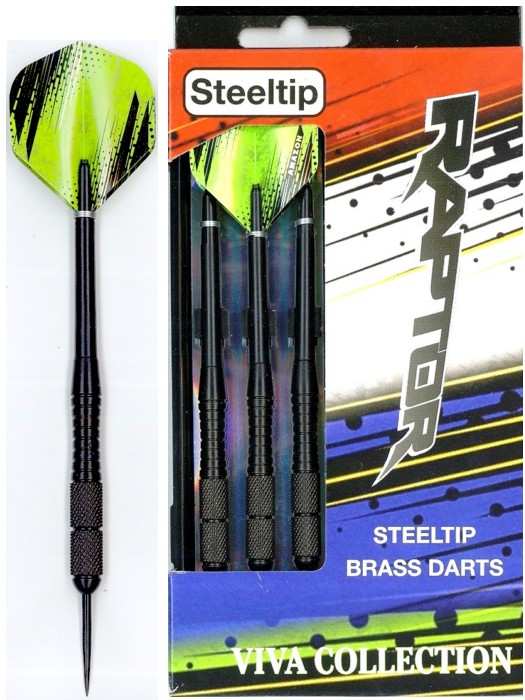 Šipky Powerdart  STEEL RAPTOR-GREEN 21 gram