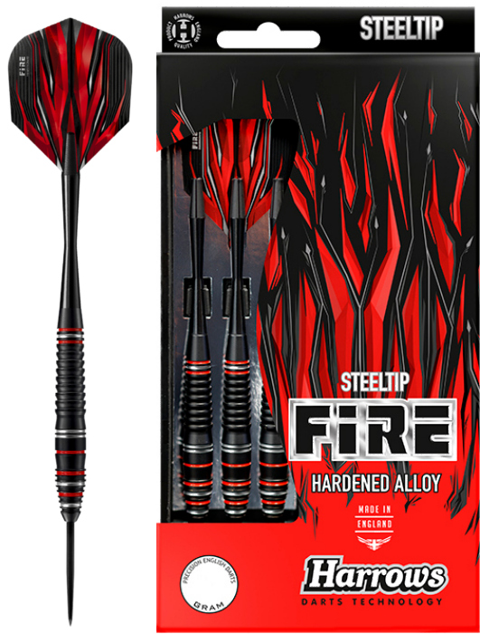 Šípky Harrows STEELTIP Fire High grade Alloy 21 gram 