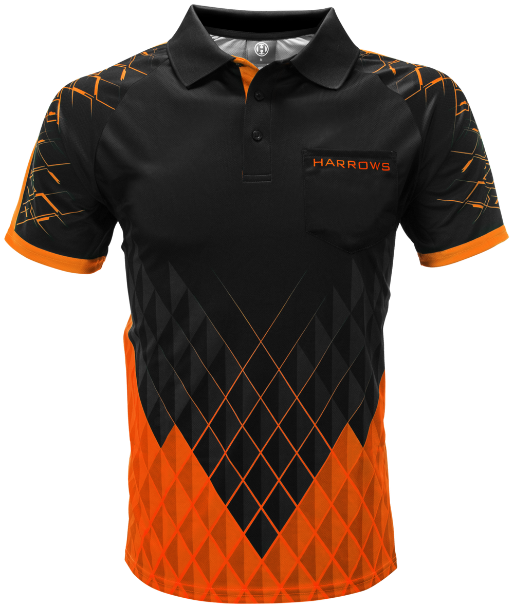 DRES HARROWS PARAGON BLACK-ORANGE veľkosť L