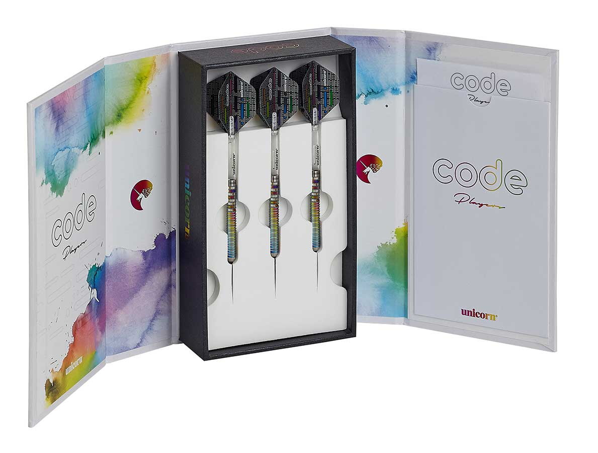6063 -  Šipky Unicorn CODE Chris Dobey T90% 21 gram zľava 30 % !!!