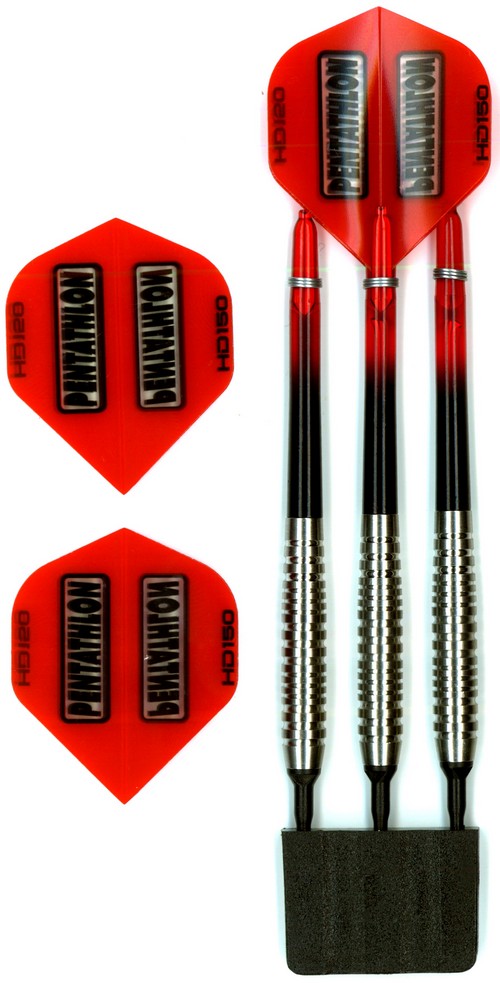 Šipky SOFT Powerdart TUNGSTEN 80% - SPECTRUM RED 18 gram