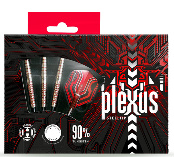 Šípky Harrows-STEELTIP PLEXUS 90% 21 gr.