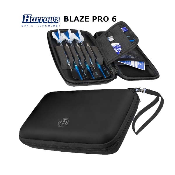 PUZDRO-HARROWS-BLAZE PRO6 XL PEVNÝ OBAL-BLACK