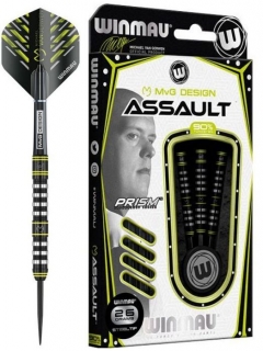 Šípky Winmau STEEL Mvg Assault Tungsten 24 gram 