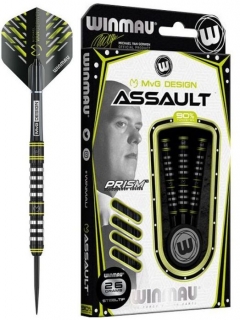 Šípky Winmau STEEL 2233 Mvg Assault Tungsten 24 gram 