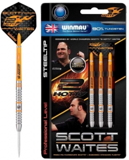 Šípky Winmau Steeltip Scott Waites Tungsten 90% 25 gram 