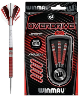 šípky Winmau Steeltip Overdrive Tungsten 90% 24 gram