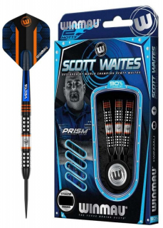 Šípky Winmau Steeltip Scott Waites 2022 EDITION T 90% 24 gram 