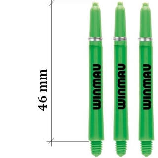 Násadky na šípky Winmau Nylon zelené 46 mm