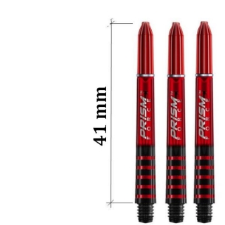 Násadky na šípky Winmau Prism červené 41 mm