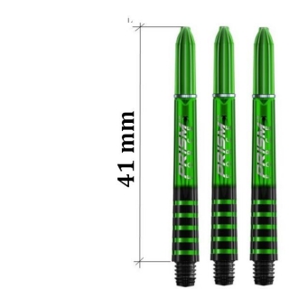 7020-405 Násadky na šípky Winmau Prism zelené 41 mm