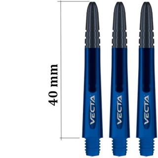 7025-205 Násadky na šípky Winmau Vecta modré 40 mm