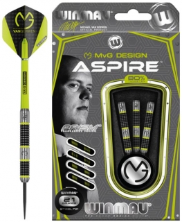 Šípky Winmau STEEL 2118 Mvg Aspire Tungsten  21 gram 