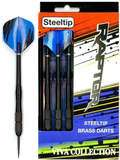 Šipky Powerdart  STEEL RAPTOR-BLUE 21 gram
