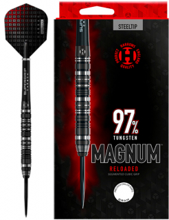 Šípky Harrows Steeltip Magnum Reloaded Tungsten 97% 22 gram