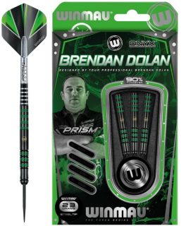Šípky Winmau Steeltip Brendan Dolan Tungsten 90% 23 gram