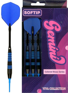 Šipky Powerdart  GEMINI-BLUE 18 GRAM