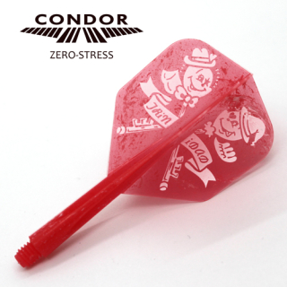 CONDOR KEY SMALL "S" MARBLE RED