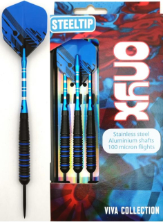 Šipky Powerdart  STEEL ONYX BLUE 22 gram